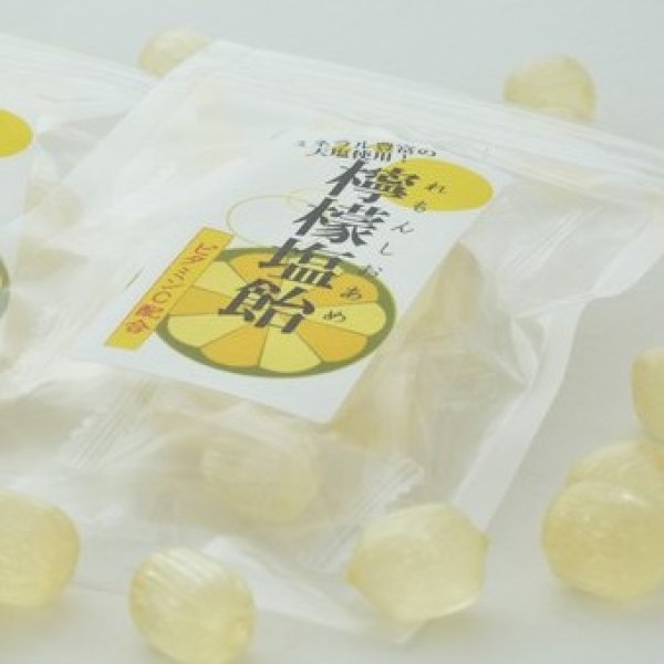 画像1: 業務用!!レモン塩飴『食べきりサイズ』便利なチャック付☆20袋入り  (1)