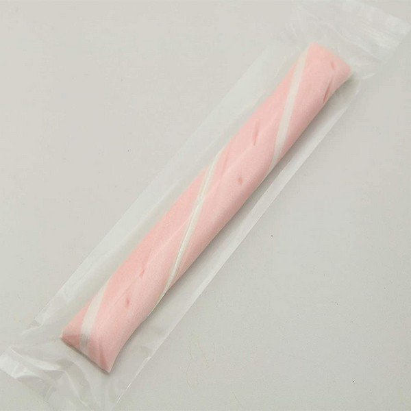 画像1: 千歳飴 1本 赤 苺ミルク味 透明袋 個別包装 七五三 京都 (1)