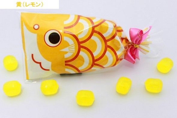 プチ京鯉のぼり　黄（レモン）