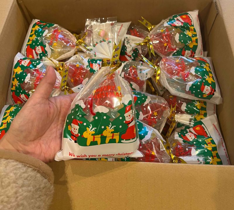 クリスマス】クリスマスパックキャンディー 京都の飴工房